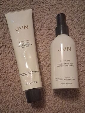 JVN Complete Conditioning Mist & Dry Cream – Cream and Black